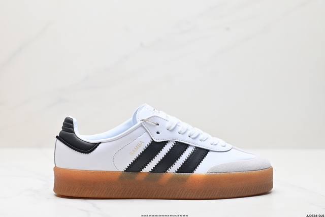 公司级Adidas Originals Samba 厚底休闲德训 adidas Originals Samba 诞生于上世纪 50 年代，最早从传奇的室内足球鞋