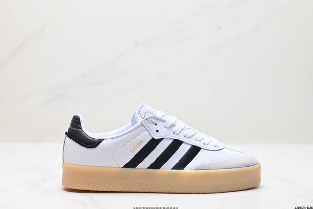 公司级Adidas Originals Samba 厚底休闲德训 adidas Originals Samba 诞生于上世纪 50 年代，最早从传奇的室内足球鞋