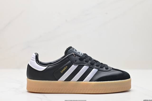 公司级Adidas Originals Samba 厚底休闲德训 adidas Originals Samba 诞生于上世纪 50 年代，最早从传奇的室内足球鞋