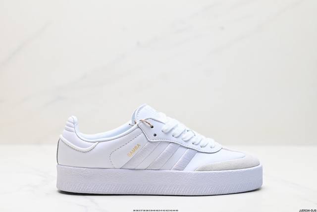 公司级Adidas Originals Samba 厚底休闲德训 adidas Originals Samba 诞生于上世纪 50 年代，最早从传奇的室内足球鞋