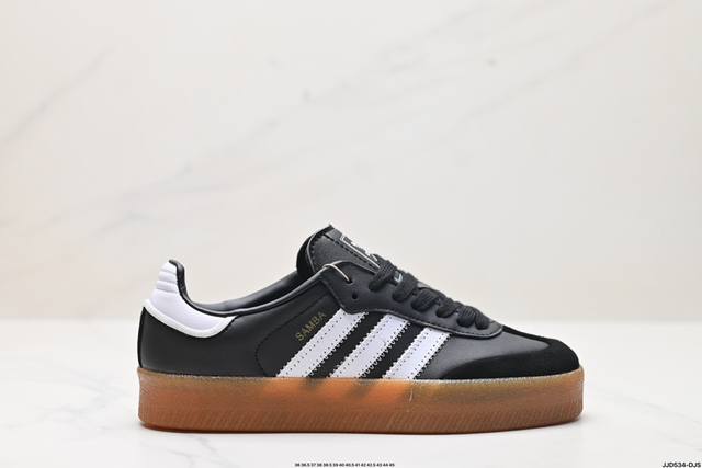 公司级Adidas Originals Samba 厚底休闲德训 adidas Originals Samba 诞生于上世纪 50 年代，最早从传奇的室内足球鞋