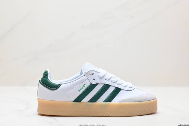 公司级Adidas Originals Samba 厚底休闲德训 adidas Originals Samba 诞生于上世纪 50 年代，最早从传奇的室内足球鞋