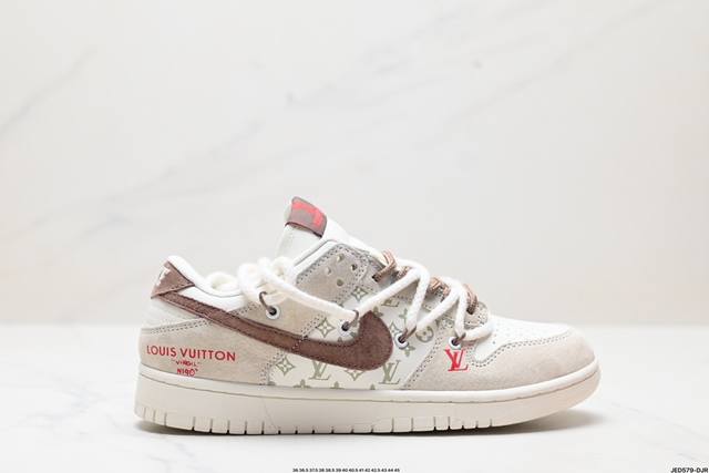 公司级耐克NIKE DUNK LOW RETRO 扣篮系列 解构抽绳复古低帮休闲运动滑板板鞋 采用脚感柔软舒适ZoomAir气垫 有效吸收滑板等极限运动在落地时