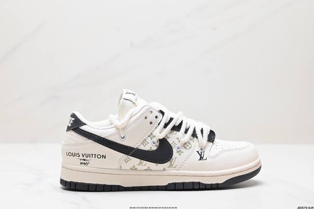 公司级耐克NIKE DUNK LOW RETRO 扣篮系列 解构抽绳复古低帮休闲运动滑板板鞋 采用脚感柔软舒适ZoomAir气垫 有效吸收滑板等极限运动在落地时