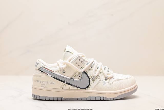 公司级耐克NIKE DUNK LOW RETRO 扣篮系列 解构抽绳复古低帮休闲运动滑板板鞋 采用脚感柔软舒适ZoomAir气垫 有效吸收滑板等极限运动在落地时