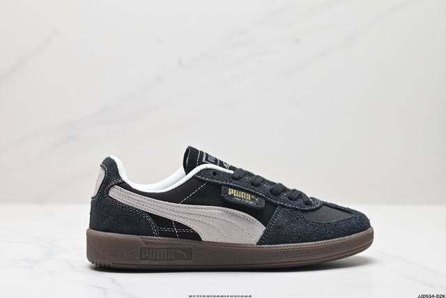 真标Puma Palermo Special复古单品 彪马 防滑耐磨低帮德训板鞋 货号:397549 01 尺码:36 37 37.5 38 38.5 39 4