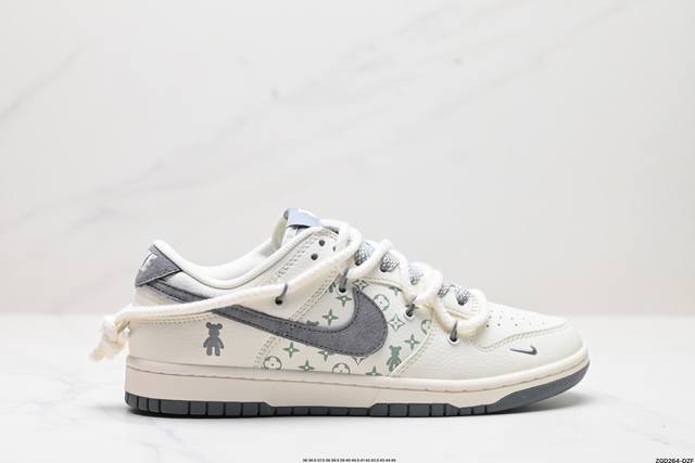 公司级NK Dunk Low Retro “DIY高端定制” 低帮休闲运动板鞋 原装头层材料 用料绝不含糊 独家版型蒸餾加工帶來的是更好的视觉和脚感体验 清洁度