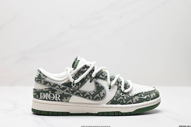 公司级NK Dunk Low Retro “DIY高端定制” 低帮休闲运动板鞋 原装头层材料 用料绝不含糊 独家版型蒸餾加工帶來的是更好的视觉和脚感体验 清洁度