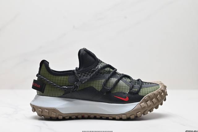 公司级耐克NIKE ACG Mountain Fly Gtx SE 山脉系列 解构绑带 低帮户外登山越跑徒步休闲运动鞋 货号:DD9334-300 尺码:36