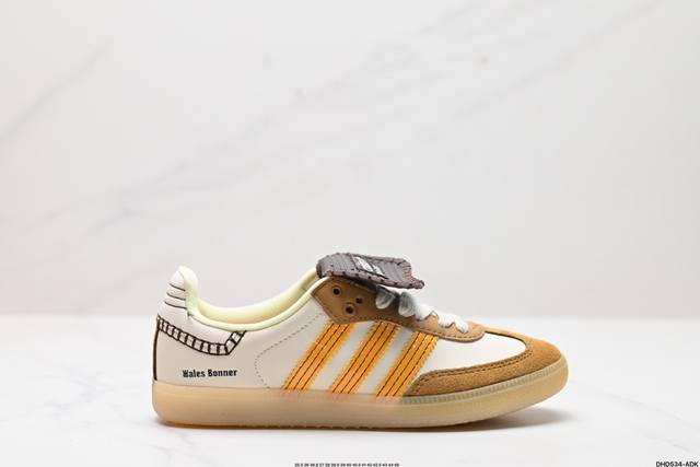 真标阿迪达斯三叶草Adidas Originals Samba OG 桑巴舞系列绅士德训足球风百搭低帮休闲运动板鞋 货号:IG1025 尺码:35.5 36 3