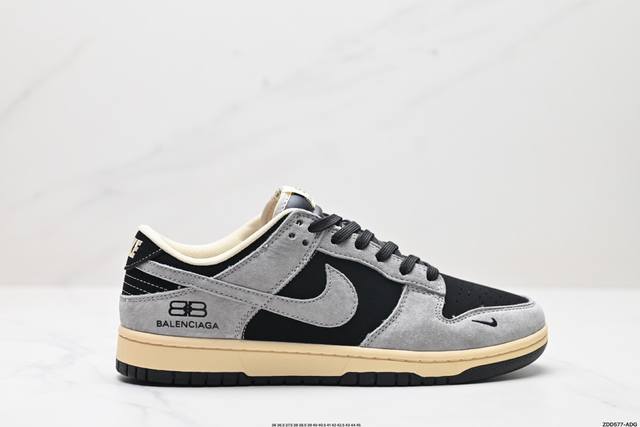 公司级耐克Nike SB Dunk Low Retro 扣篮系列 复古低帮休闲运动滑板板鞋 采用脚感柔软舒适ZoomAir气垫 有效吸收滑板等极限运动在落地时带