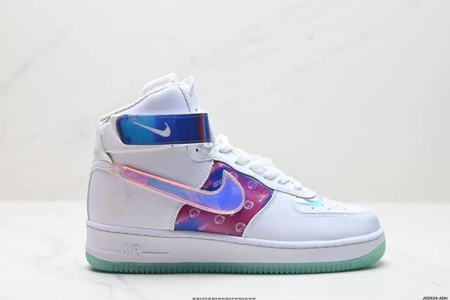 公司级Nike Air Force 1 High 原楦头原纸板 打造纯正高帮空军版型 专注外贸渠道 全掌内置蜂窝气垫 原盒配件 原厂中底钢印、拉帮完美 官方货号