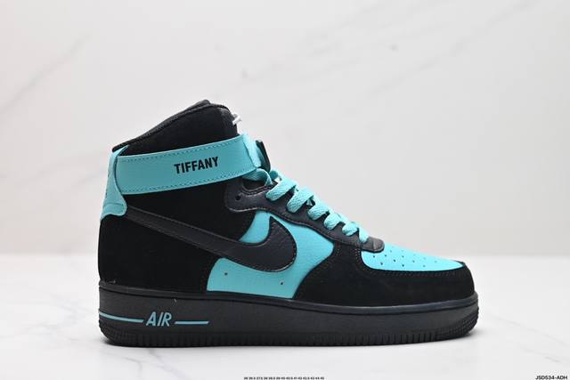 公司级Nike Air Force 1 High 原楦头原纸板 打造纯正高帮空军版型 专注外贸渠道 全掌内置蜂窝气垫 原盒配件 原厂中底钢印、拉帮完美 官方货号