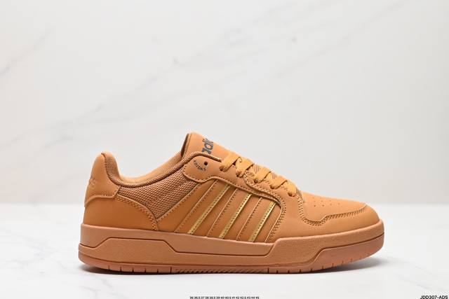 真标Adidas neo Entrap 阿迪达斯 复古舒适 耐磨 低帮 板鞋 货号:FZ1119 尺码:36 36.5 37 38 38.5 39 40 40.