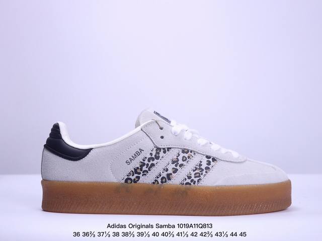 公司级Adidas Originals Samba 厚底休闲德训 adidas Originals Samba 诞生于上世纪 50 年代，最早从传奇的室内足球鞋