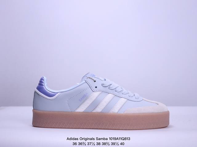 公司级Adidas Originals Samba 厚底休闲德训 adidas Originals Samba 诞生于上世纪 50 年代，最早从传奇的室内足球鞋