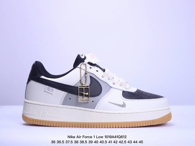 耐克Nike Air Force 1 Low 空军一号 低帮百搭休闲运动板鞋 柔软、弹性十足的缓震性能和出色的中底设计，横跨复古与现代的外型结合，造就出风靡全球