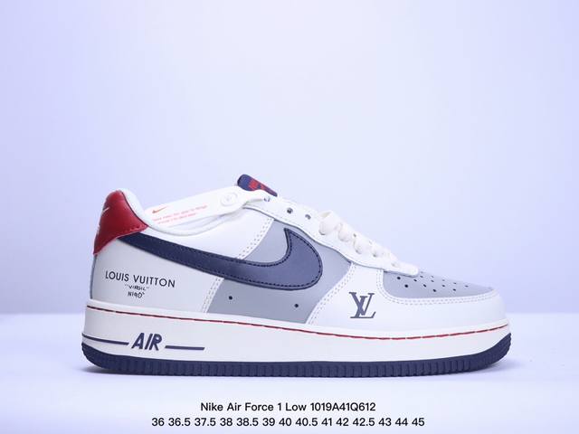 耐克Nike Air Force 1 Low 空军一号 低帮百搭休闲运动板鞋 柔软、弹性十足的缓震性能和出色的中底设计，横跨复古与现代的外型结合，造就出风靡全球