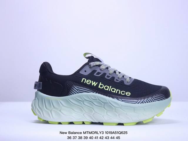 公司级New Balance MTMORLY3新百伦复古减震跑步鞋 织物材质鞋面 厚底增高百搭老爹鞋时尚运动鞋 货号:WTMORUD3 XM1019Q625