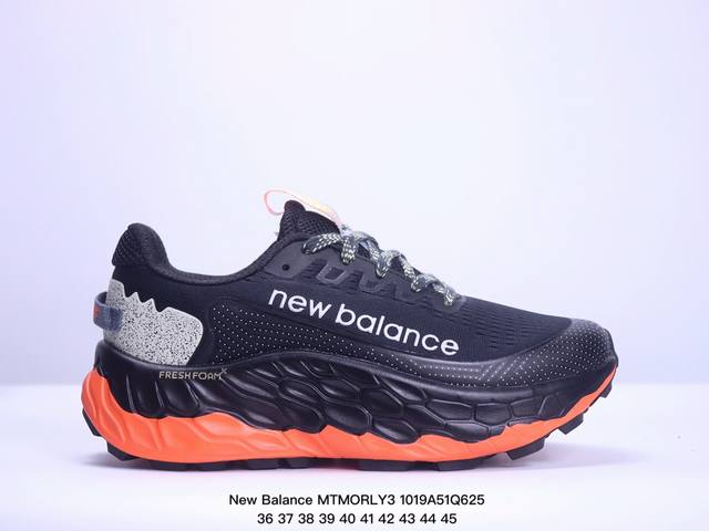 公司级New Balance MTMORLY3新百伦复古减震跑步鞋 织物材质鞋面 厚底增高百搭老爹鞋时尚运动鞋 货号:WTMORUD3 XM1019Q625