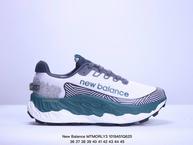 公司级New Balance MTMORLY3新百伦复古减震跑步鞋 织物材质鞋面 厚底增高百搭老爹鞋时尚运动鞋 货号:WTMORUD3 XM1019Q625