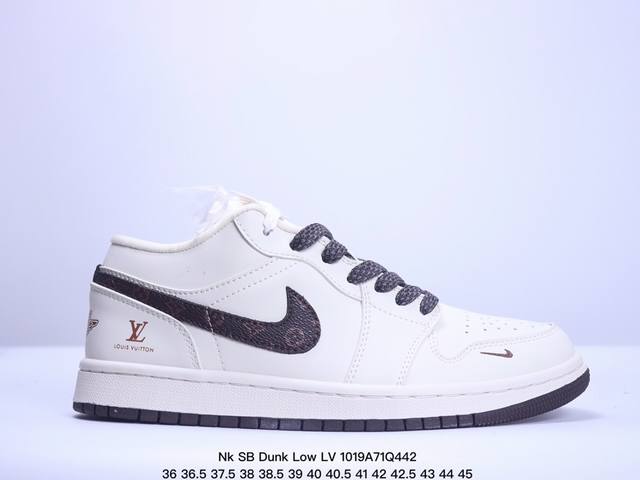 Nk SB Dunk Low LV联名-深蓝牛仔 周年高端定制 低帮休闲板鞋 XP3802-335 #定制鞋盒 大厂纯原品质出货 超高清洁度 皮料切割干净无任何