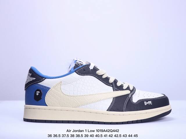 定制鞋盒 纯原大厂# 乔丹Air Jordan 1 Low AJ1低帮系列篮球鞋 官方同步配色 原装级产物 #拒绝公底 立体鞋型 细节完美 高清洁度CF3688