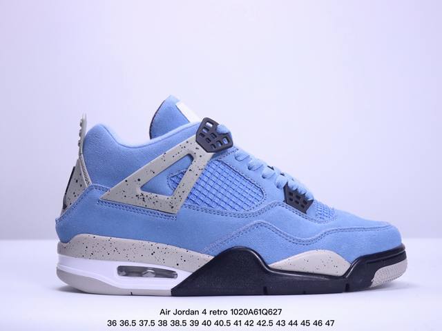 Jordan Air Jordan 4 retro red thunder 潮流 乔4减震防滑耐磨包裹性支撑 中帮 复古篮球鞋 XM1020Q627