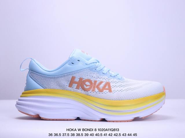 真标小红书推荐HOKA W BONDI 8全新配色 这个品牌来自于新西兰的毛利语，HOKA表示大地，ONE ONE表示飞越，连起来就是飞越地平线，ONE ONE