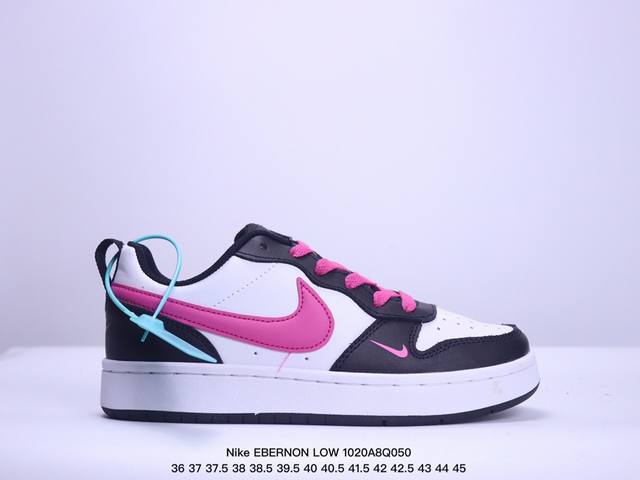 公司级耐克Nike EBERNON LOW PREM 休闲运动板鞋 低帮百搭透气休闲运动板鞋，经典耐用的设计，兼顾舒适脚感和出众风范，演绎匠心之作。结构性的支撑