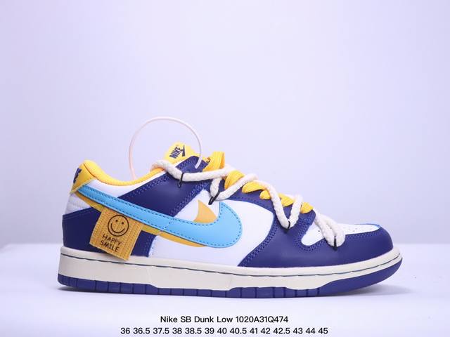 耐克Nike SB Dunk Low Retro 扣篮系列 复古低帮休闲运动滑板板鞋 采用脚感柔软舒适ZoomAir气垫 有效吸收滑板等极限运动在落地时带来的冲