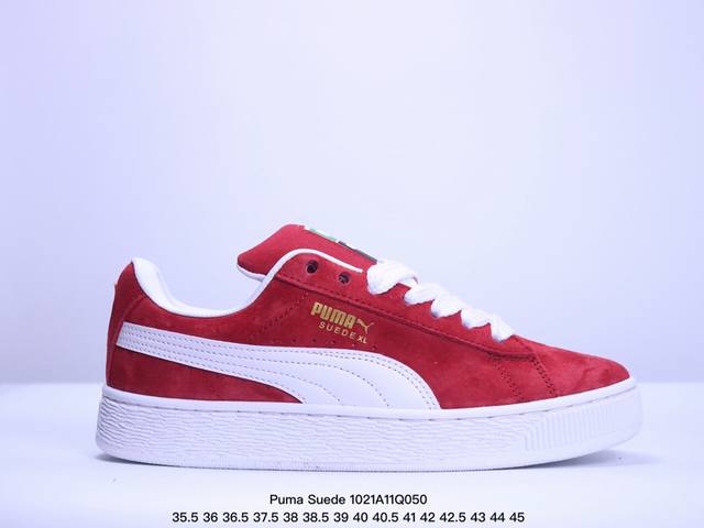 Puma Suede XL复古单品 彪马 防滑耐磨低帮德训板鞋 货号:395777 03 尺码:如图 XM102 50