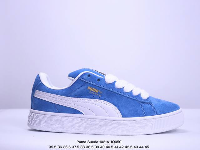 Puma Suede XL复古单品 彪马 防滑耐磨低帮德训板鞋 货号:395777 03 尺码:如图 XM102 50