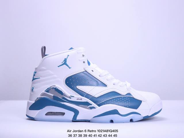 公司级耐克Nike Air Jordan 6 Retro“Georgetown 乔丹AJ6代复古休闲文化篮球鞋。 官方货号:DZ4475-061 尺码:36-4