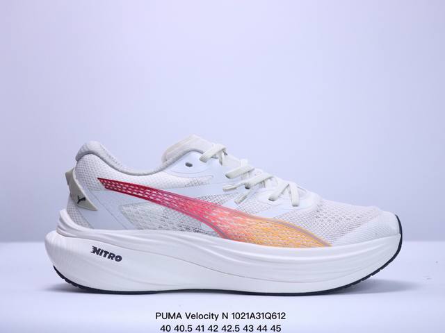 PUMA Velocity NITRO 3 轻巧舒适 网布减震防滑耐磨 低帮 训练跑步鞋 男款 40-45 XM1021Q612