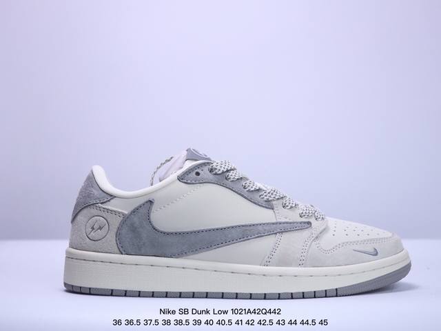 海外爆款限量发售！公司级 Travis Scott x Fragment Design x Jordan Air Jordan 1 Low OG SP “巴宝莉