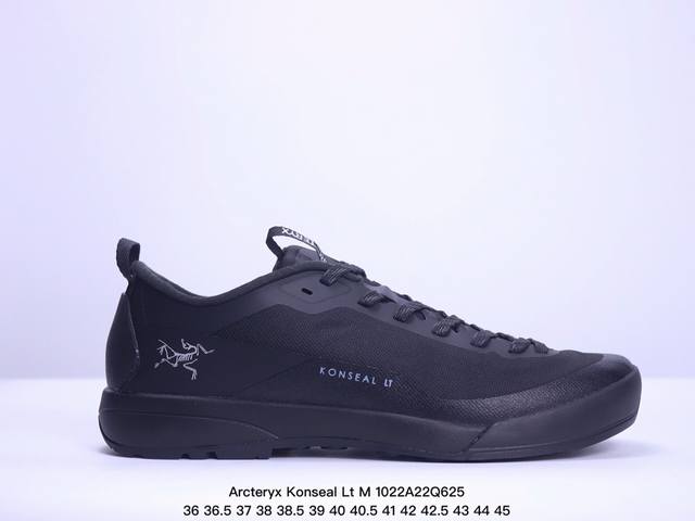 Arcteryx Konseal Lt M 始祖鸟低帮休闲跑步鞋 织物材质运动鞋 真标带半码 Size:36-45码 XM1022Q625