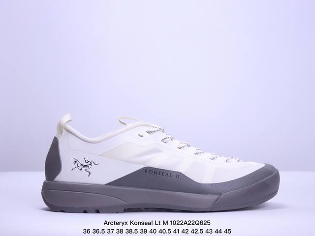 Arcteryx Konseal Lt M 始祖鸟低帮休闲跑步鞋 织物材质运动鞋 真标带半码 Size:36-45码 XM1022Q625