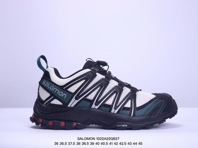 SALOMON萨洛蒙 XA Pro 3D ADV 户外运动 网布减震防滑包裹性支撑 低帮 休闲跑步鞋 XM1022Q627