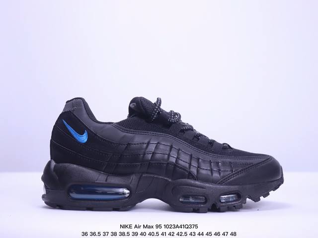 NIKE 耐克 Air Max 95 潮流百搭 气垫缓震慢跑鞋 休闲防滑运动鞋！Nike耐克跑步鞋经典透气舒适运动鞋休闲鞋。为了迎接今年的世界地球日，Nike