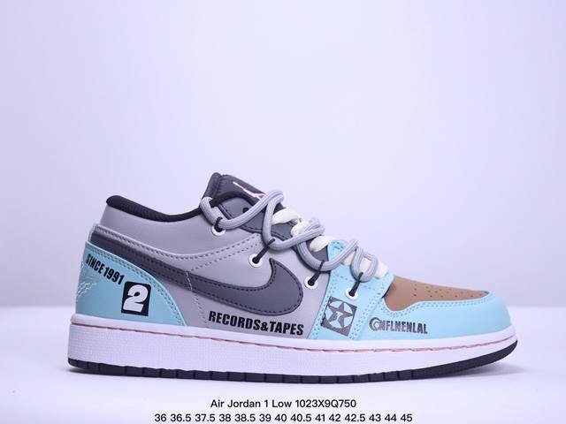 特价 耐克 乔丹Air Jordan 1 Low AJ1 乔1 乔丹1代aj1 解构绑带 双鞋带 低帮复古文化休闲运动篮球鞋。从19 年面世的元年款汲取设计灵感