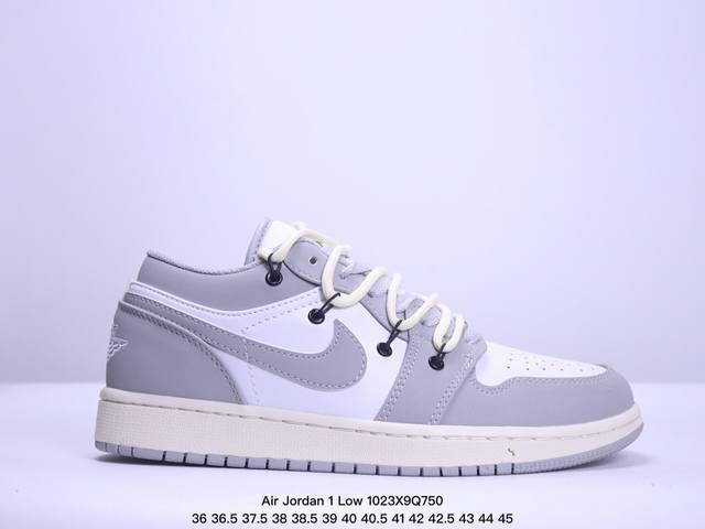 特价 耐克 乔丹Air Jordan 1 Low AJ1 乔1 乔丹1代aj1 解构绑带 双鞋带 低帮复古文化休闲运动篮球鞋。从19 年面世的元年款汲取设计灵感