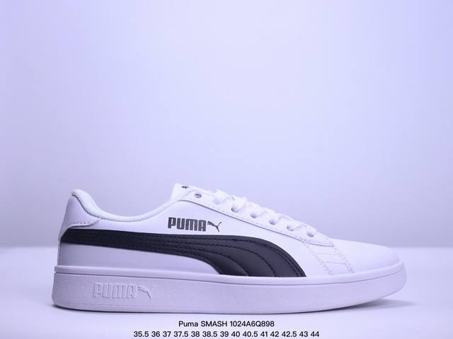 福利全新 Puma 彪马开口笑 SMASH VULC CV 夏日清新系列 简洁的色彩与帆布结合官方新款主推 货号:365215-07 尺码:35.5 36 37