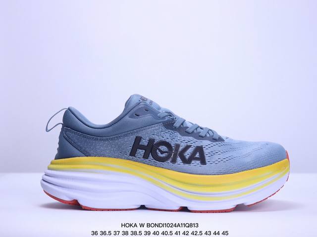 真标小红书推荐HOKA W BONDI 8全新配色 这个品牌来自于新西兰的毛利语，HOKA表示大地，ONE ONE表示飞越，连起来就是飞越地平线，ONE ONE