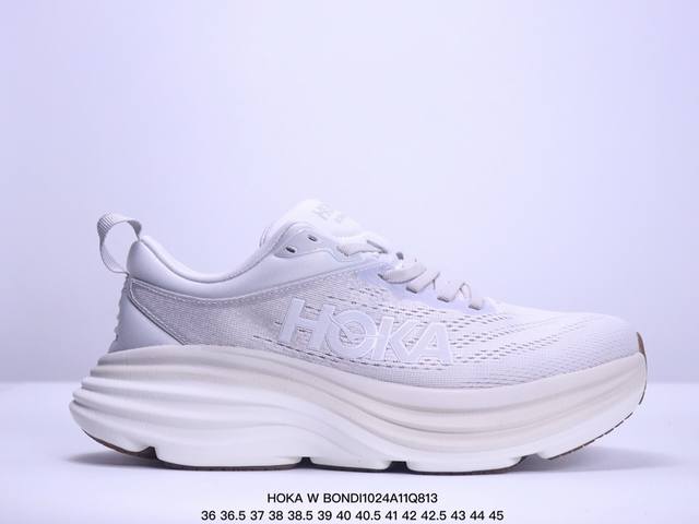 真标小红书推荐HOKA W BONDI 8全新配色 这个品牌来自于新西兰的毛利语，HOKA表示大地，ONE ONE表示飞越，连起来就是飞越地平线，ONE ONE