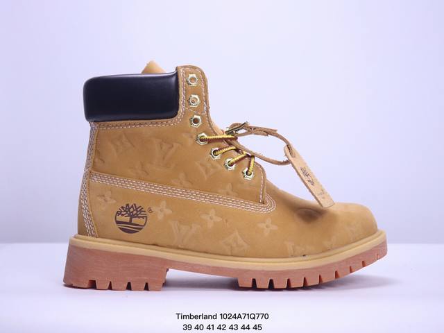 公司级Timberland 添柏岚 天伯伦经典户外休闲大黄靴系列 广东大厂品质 顶级磨砂细纹牛皮 搭配防臭防腐真皮乳胶鞋垫 鞋身轻便 舒适性相当不错 冬季保温久