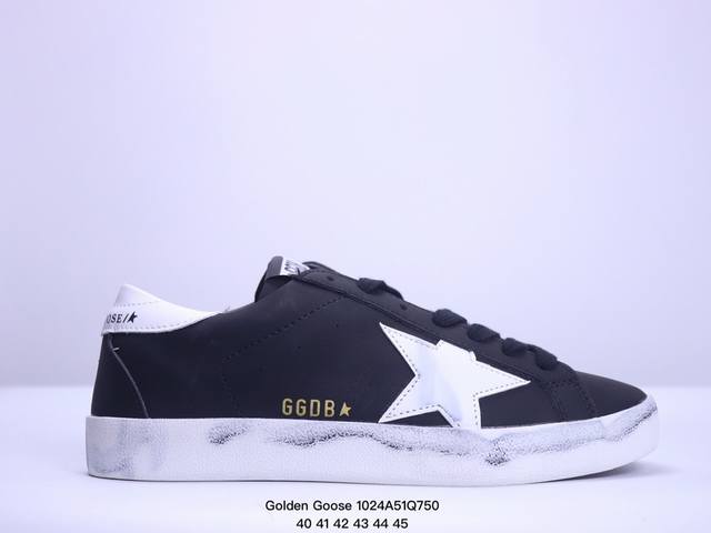 公司级 Golden Goose Deluxe Brand SStar来自意大利GGDB脏出天际的小脏鞋 潮复古板鞋，宋仲基欧巴各种剧照上脚~日常上脚~纯正的意