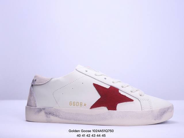 公司级 Golden Goose Deluxe Brand SStar来自意大利GGDB脏出天际的小脏鞋 潮复古板鞋，宋仲基欧巴各种剧照上脚~日常上脚~纯正的意