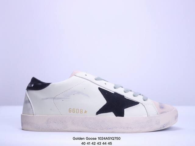 公司级 Golden Goose Deluxe Brand SStar来自意大利GGDB脏出天际的小脏鞋 潮复古板鞋，宋仲基欧巴各种剧照上脚~日常上脚~纯正的意