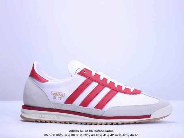 公司级阿迪达斯Adidas SL 72 RS 三叶草复古休闲跑步鞋休闲运动鞋 货号:IH7933 Size:36～45半 XM1025Q366